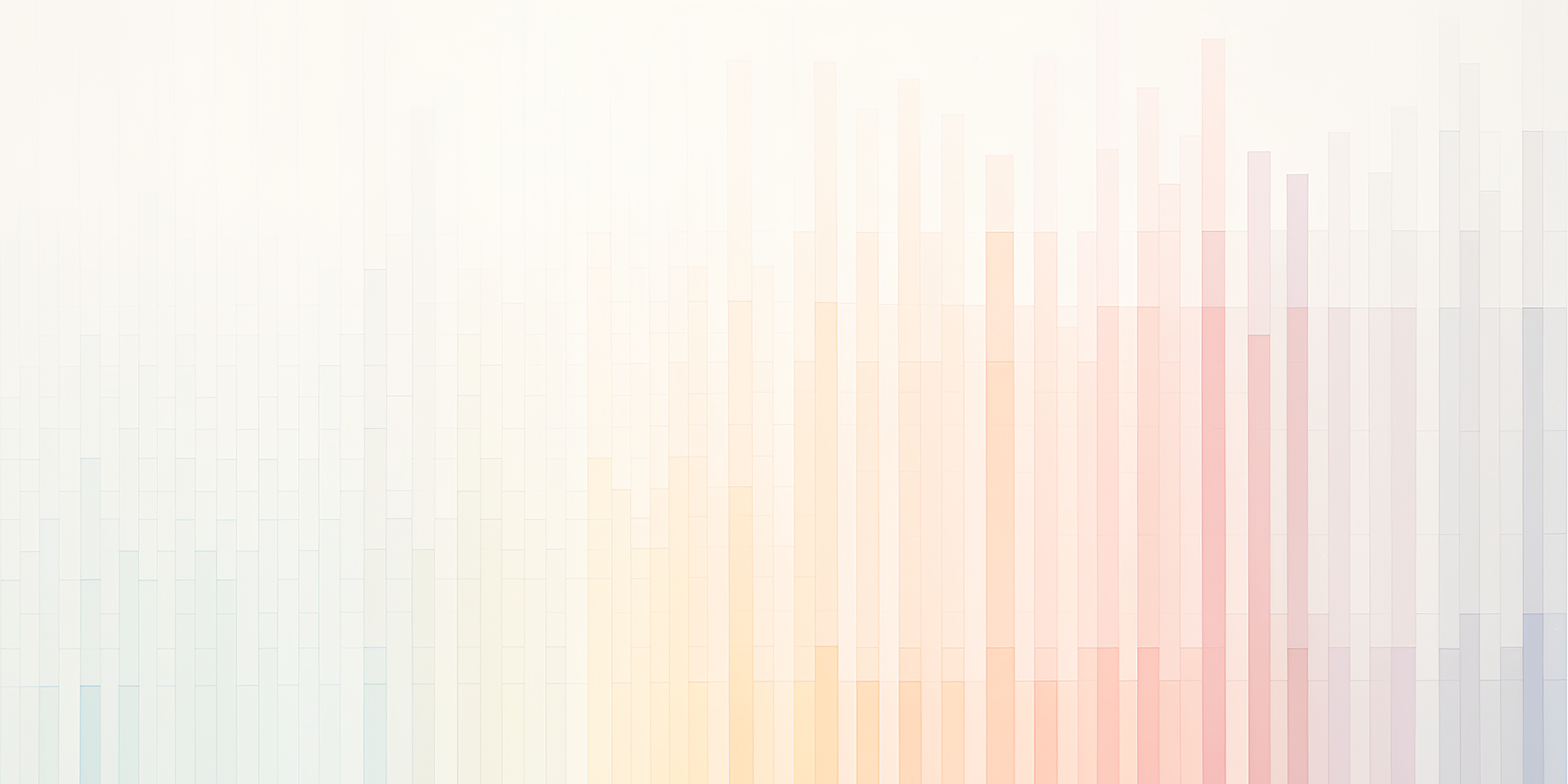 Image of multicolored abstract bar chart