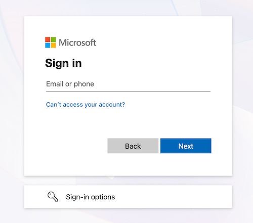 Sign into Windows App