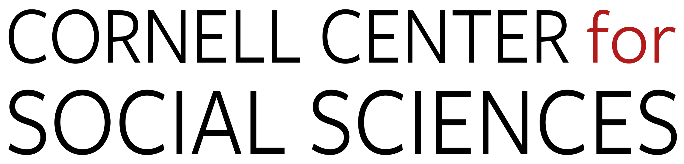 Cornell Center for Social Science Logo