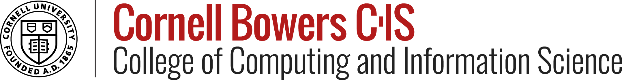 Logo for Cornell Bowers Computing and Information Science