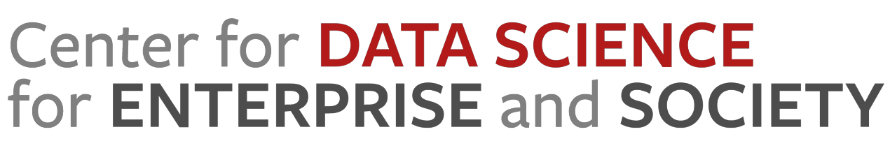 Logo for Cornell Center for Data Science Enterprise and Society