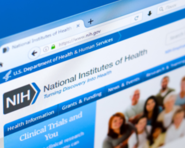 Picture of NIH website