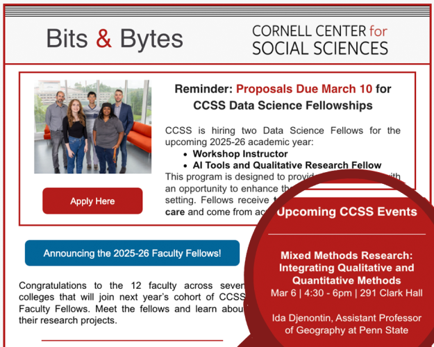 Screenshot of March Bits & Bytes newsletter